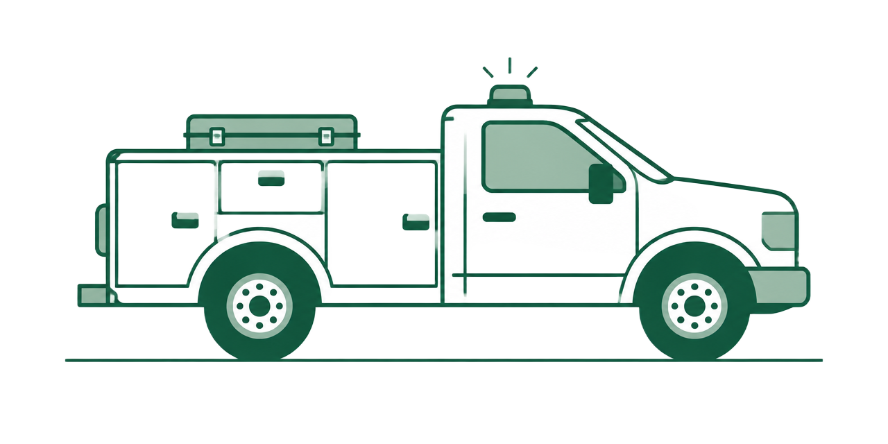Mobile technician service truck